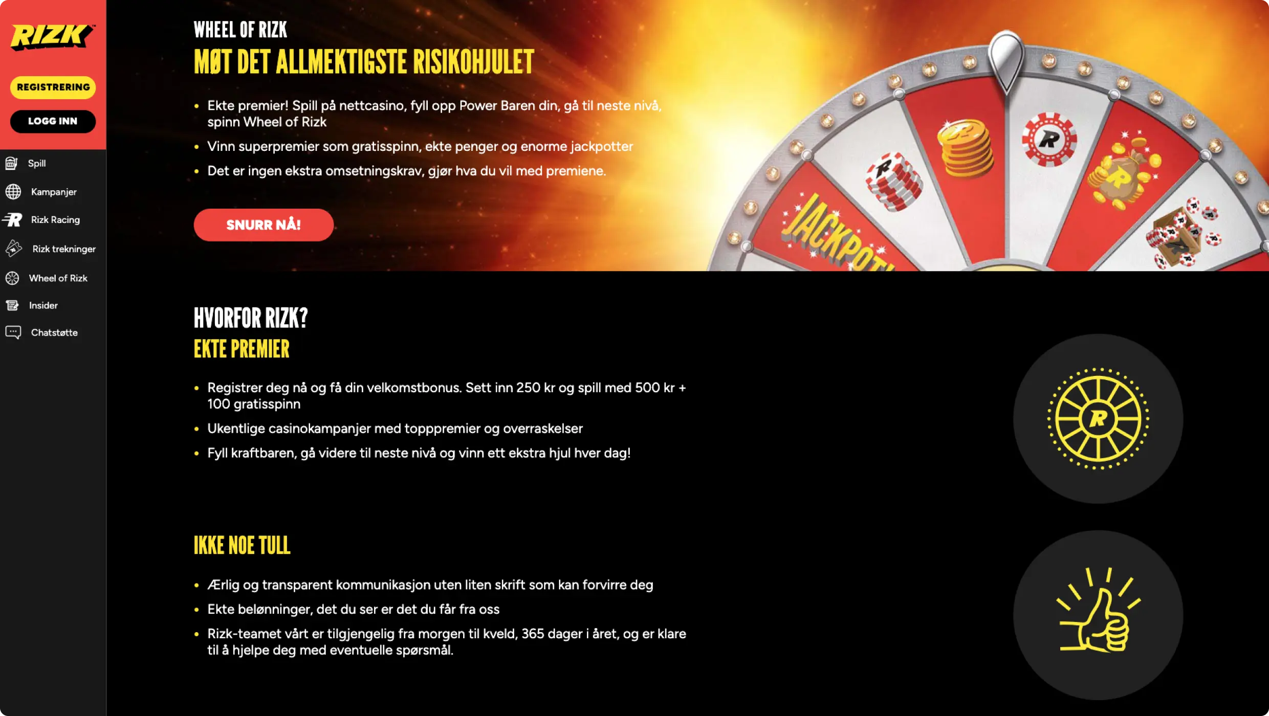 Rizk Norge Rizk Norge